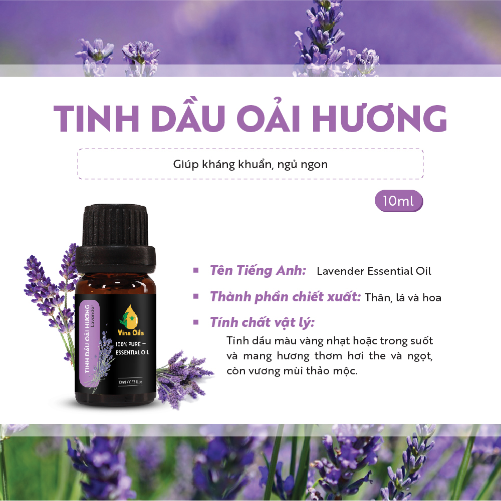 Tinh dầu xông Oải Hương 10ml